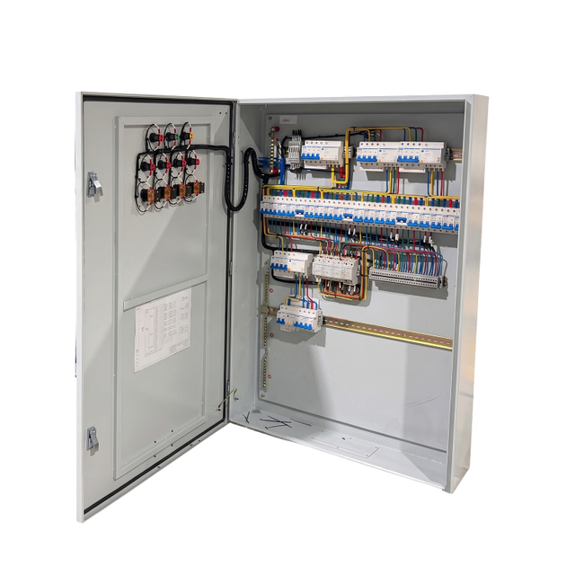 لوحة الإضاءة. لوحة توزيع الجهد المنخفض